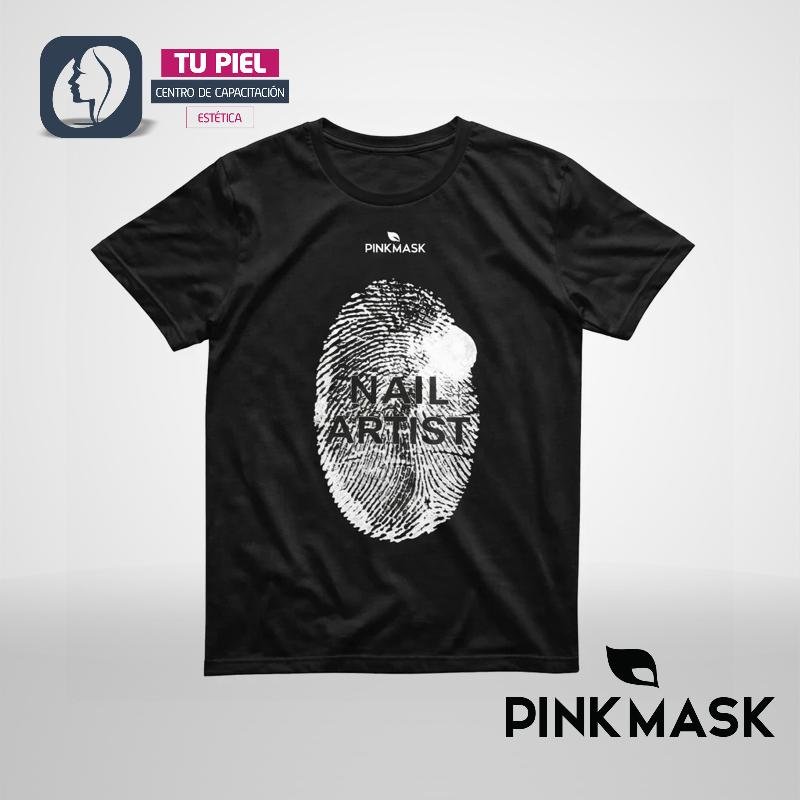 REMERA HUELLA ADN | OVERSIZE | PINK MASK
